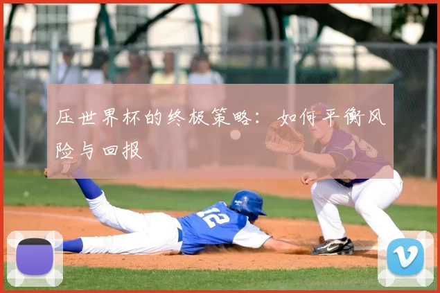 压世界杯的终极策略：如何平衡风险与回报