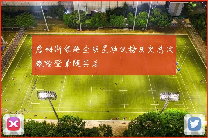 詹姆斯领跑全明星助攻榜历史总次数哈登紧随其后